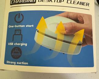 Generic USB Rechargeable Desktop Vacuum Cleaner