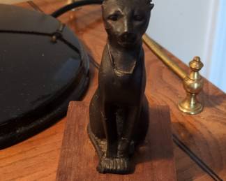 Vintage Austin Productions Egyptian Bastet Cat Figurine
