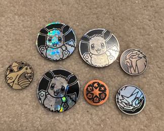 Pokémon TCG Assorted Game Coins Lot