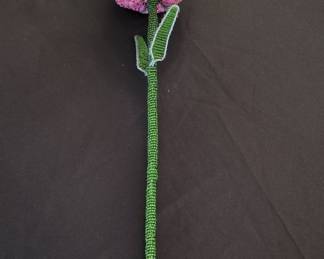South African Beaded Wire King Protea 