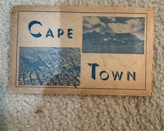 Vintage Cape Town Souvenir Postcard Accordion Booklet