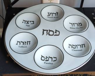 Target Threshold Passover Seder Plate