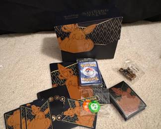 Pokemon Shining Fates Elite Trainer Box (Opened/Partial) - Accessories Only