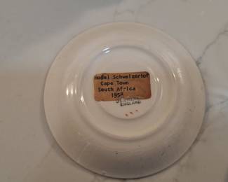 J&G Meakin Hotel Schweizerhof Teacup and Saucer