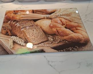 Bread-Themed Tempered Glass Counter Saver