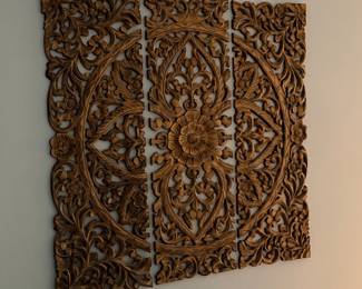 Wall art triptych