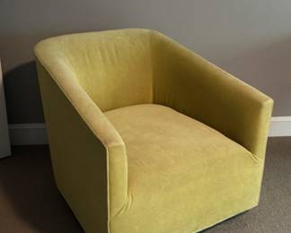 Mitchell Gold and Bob Williams swivel chair