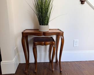Antique nesting tables