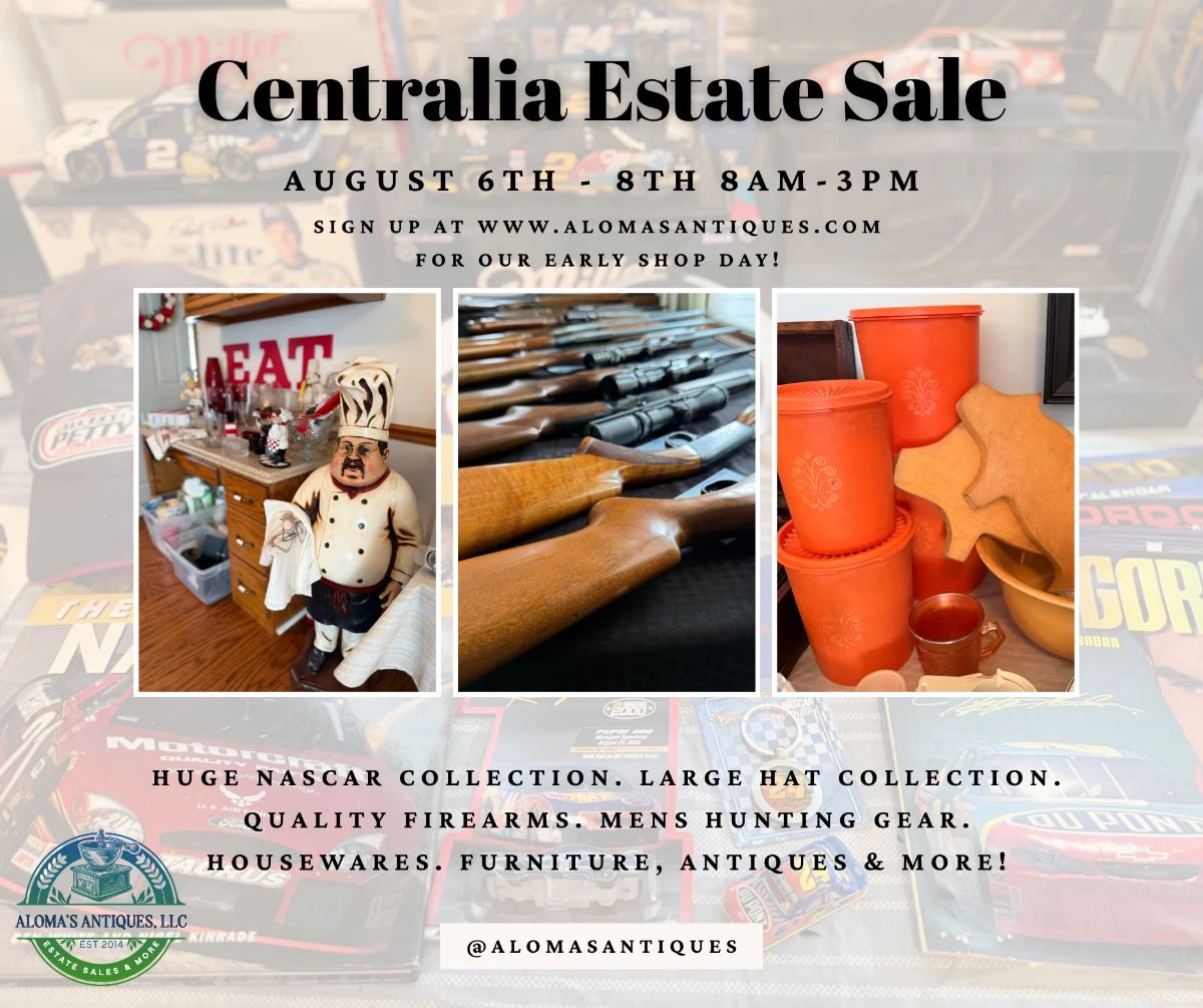 centralia nascar estate sale