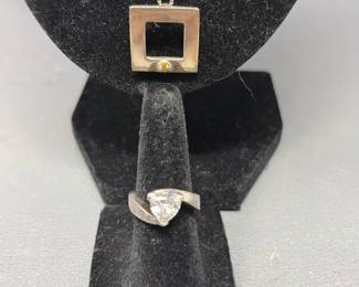 terling ring and necklace
