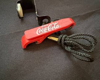 Coca-Cola Promotional Handheld Bottle Opener with Lanyard
