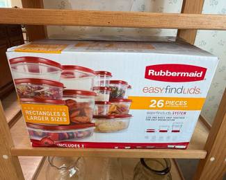 Rubbermaid EasyFindLids 26-Piece Food Storage Container Set