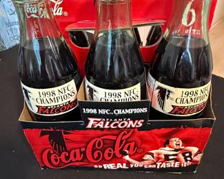 1998 Atlanta Falcons NFC Champions Coca-Cola 6-Pack