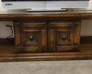 Vintage Media Console
