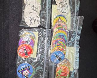 1995 Coca-Cola 'Coke Cap' Pogs Collection by Collect-A-Card