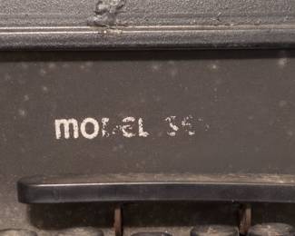 Smith Premier Portable Model 35 Typewriter