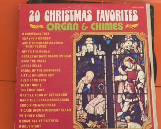 20 Christmas Favorites: Organ & Chimes (Cadet Records SY-0221)