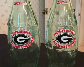 2002 Georgia Bulldogs Conference Champions Commemorative Coca-Cola Bottle