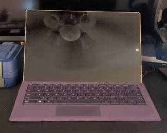 Microsoft Surface Pro 3 with Purple Type Cover