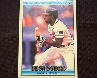 1992 Donruss Deion Sanders #564 Baseball Card