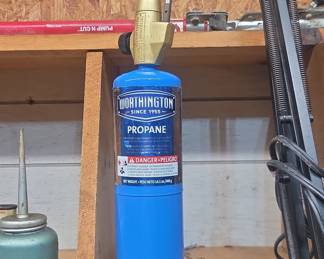 Worthington Propane Torch with Craftsman Commercial Brass Head