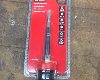Craftsman 6-in-1 Multi-Bit Screwdriver (CMHT68000)
