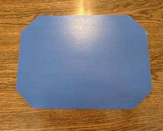 Blue Synthetic Placemats (Set of 6)