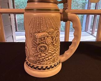 John Deere Collectible Ceramic Beer Stein by Ceramarte for Avon