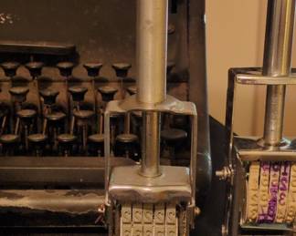 Vintage Garvey King Size Numbering Stamp Machine