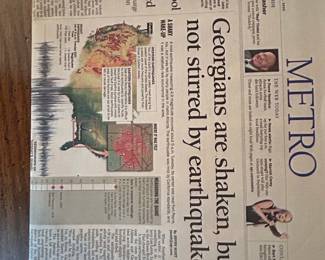 Atlanta Journal-Constitution Newspaper, April 30, 2003