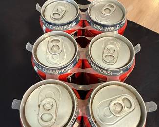1995 Atlanta Braves World Series Champions Coca-Cola 6-Pack