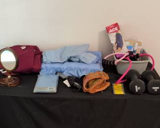 Estate Sale Assorted Household and Fitness Lot
