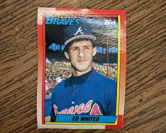 1990 Topps Ed Whited #111 Baseball Card