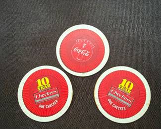 1995 Coca-Cola 'Coke Cap' Pogs Collection by Collect-A-Card