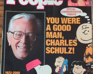 People Weekly Magazine, February 28, 2000 - Charles Schulz Tribute