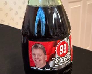 1999 Jeff Burton #99 Coca-Cola Racing Family Bottle