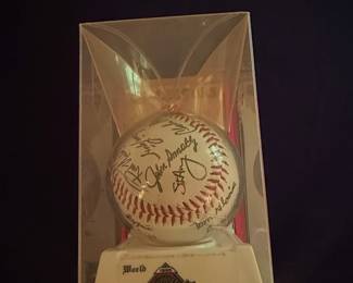 1995 Atlanta Braves World Series Champions Commemorative Baseball