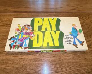 Vintage 1975 Parker Brothers Pay Day Board Game