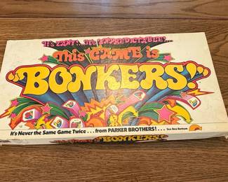 1978 Parker Brothers 'This Game is Bonkers!' Board Game