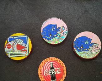 1995 Coca-Cola 'Coke Cap' Pogs Collection by Collect-A-Card