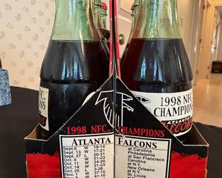1998 Atlanta Falcons NFC Champions Coca-Cola 6-Pack