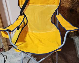 Ozark Trail Quad Folding Camp Chair with Cup Holder