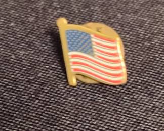 American Flag Enamel Lapel Pin