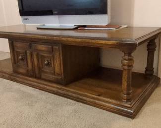 Vintage Media Console