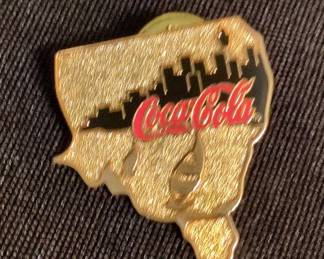 Coca-Cola Nevada State Skyline Lapel Pin