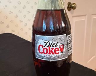 1997 Diet Coke 8 oz Glass Bottle
