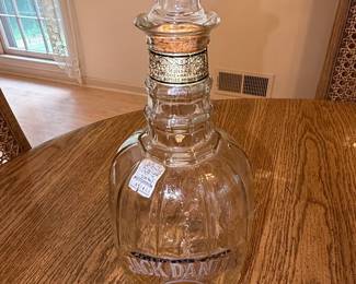 Vintage Jack Daniel's Half-Gallon Glass Decanter