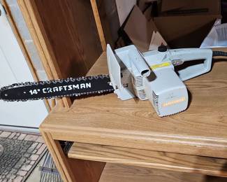 Vintage Craftsman 14-inch Corded Electric Chainsaw