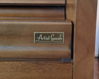 Kimball Artist Console Piano