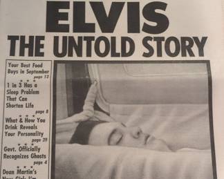 National Enquirer September 6, 1977 Elvis Presley 'The Last Picture' Issue